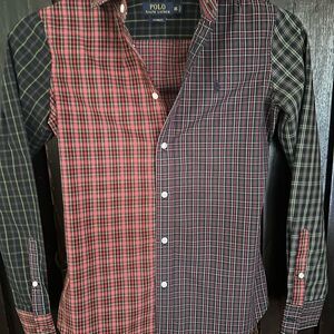 Ralph Lauren Unisex Multi Plaid Button Down Shirt